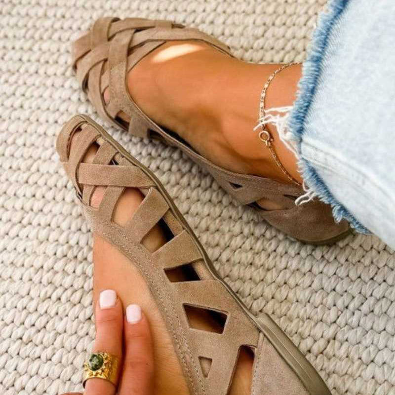 Rocio | Sandalias Caterina tejidas, coloridas y cómodas