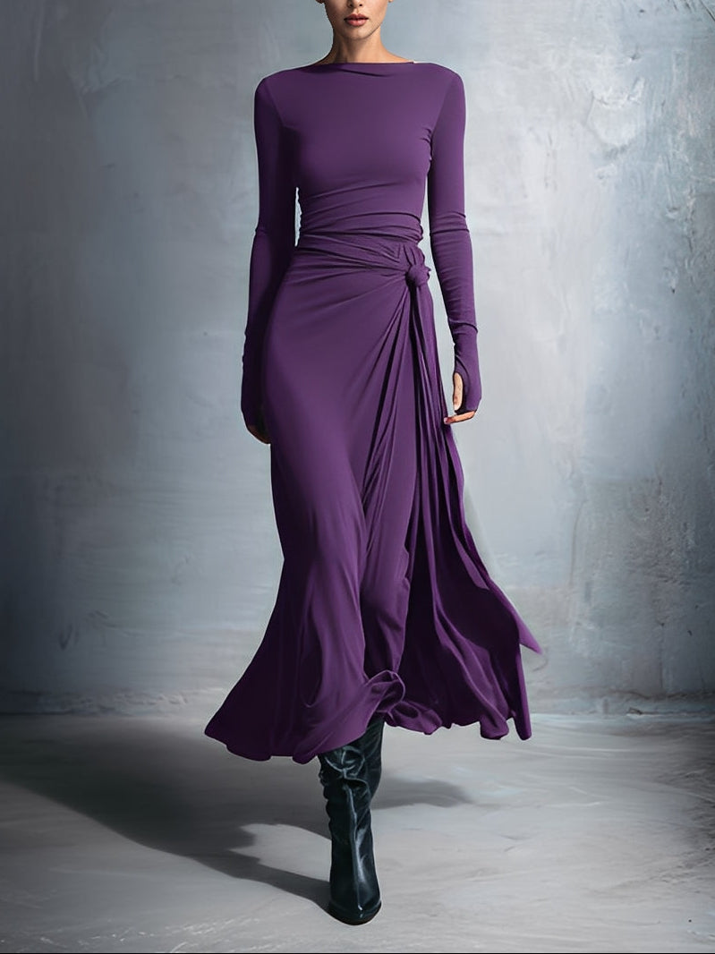 Valeria | Abito lungo elegante e fluido