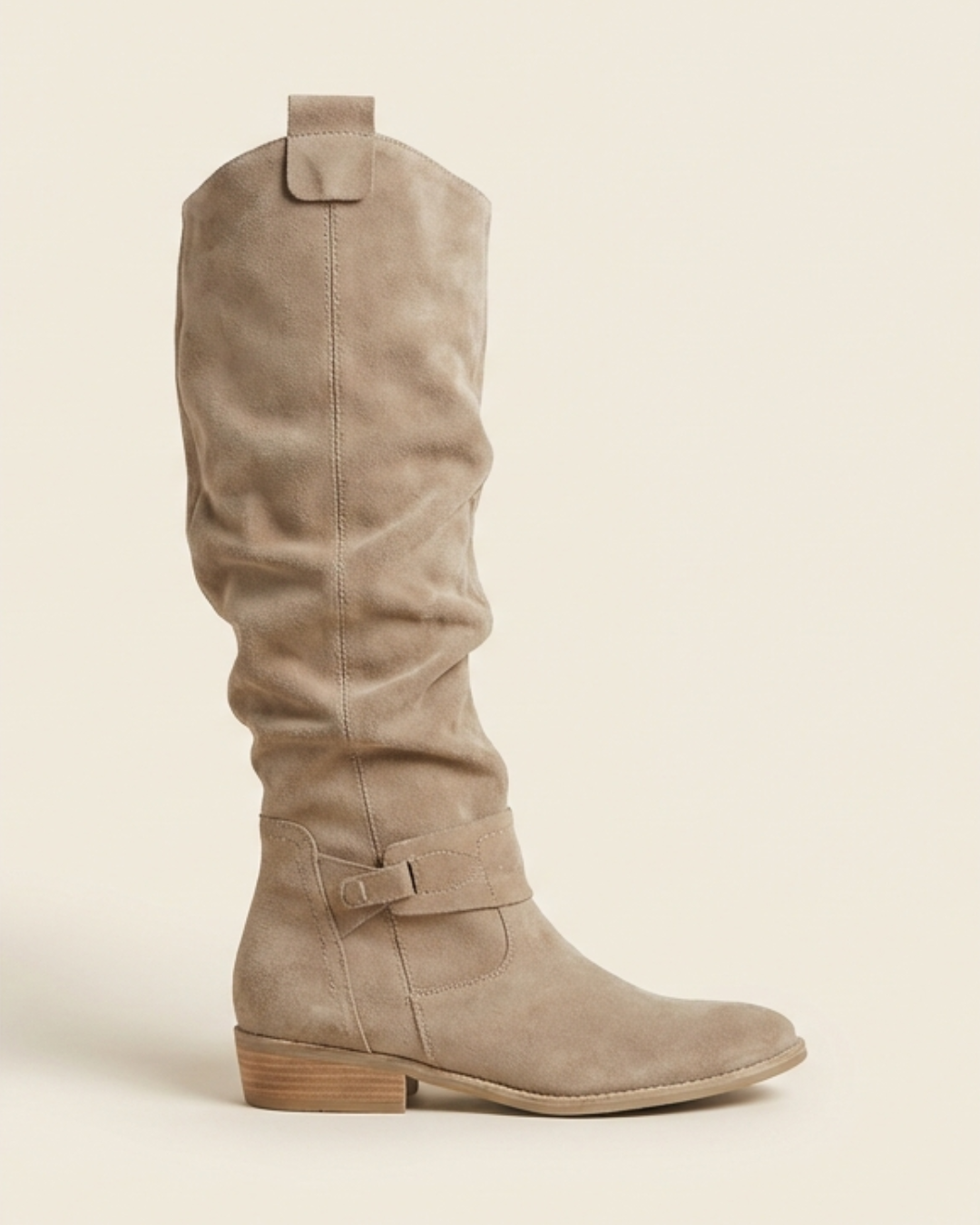 Lidia | Botas de efecto ante cómodas y cálidas