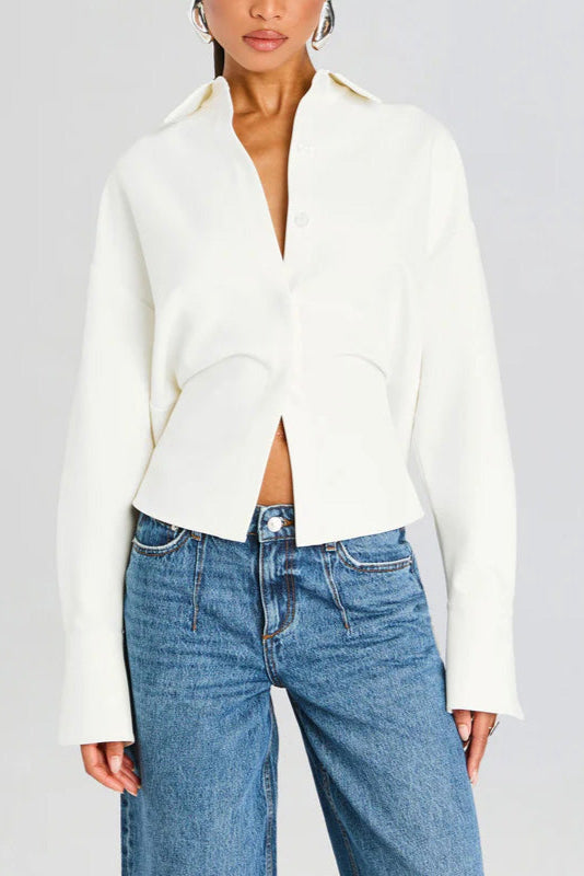 Gabriela | Camisa de Botones Draped
