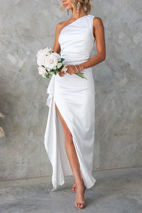 Aktas - Vestido largo elegante