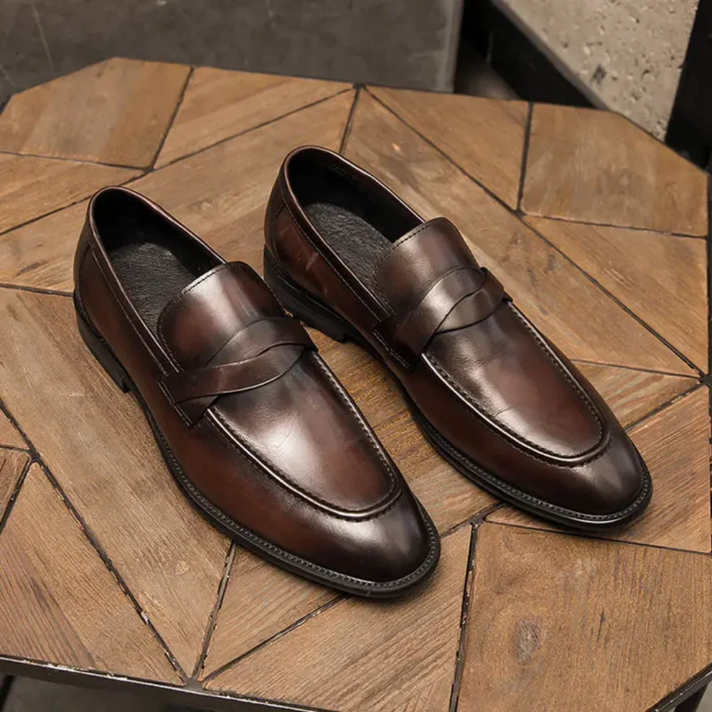 Jorge | Mocasines de piel Elegante