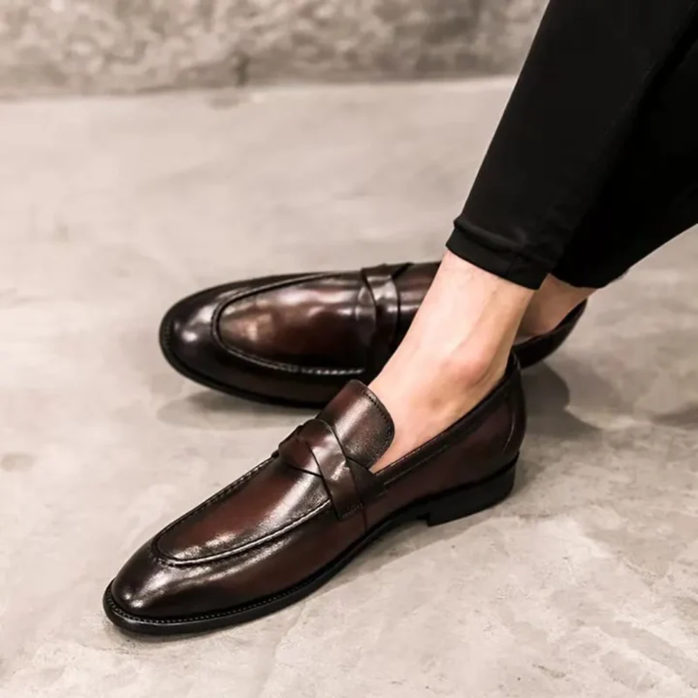 Jorge | Mocasines de piel Elegante