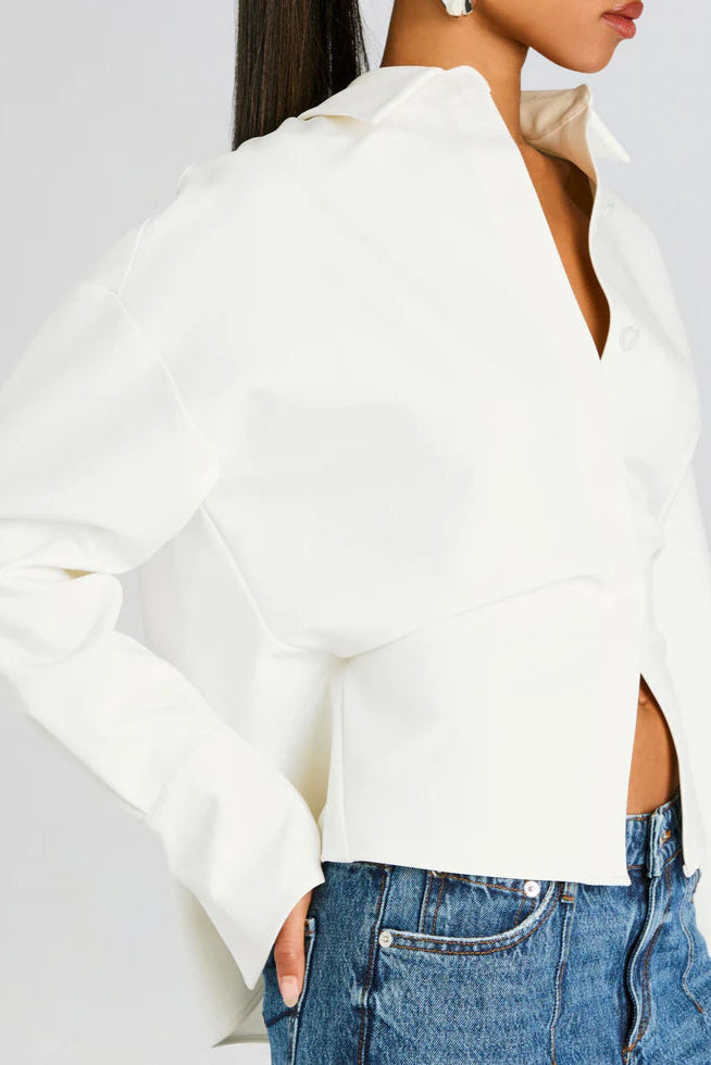 Gabriela | Camisa de Botones Draped