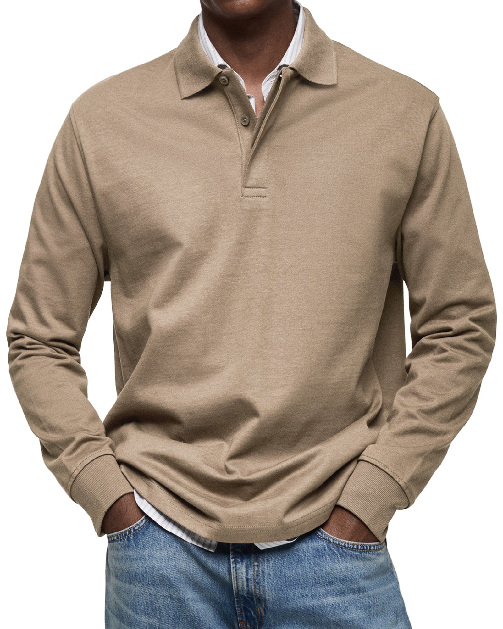 Marcos | Polo lujo de manga larga