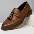 Vicente | Mocasines de piel con borlas