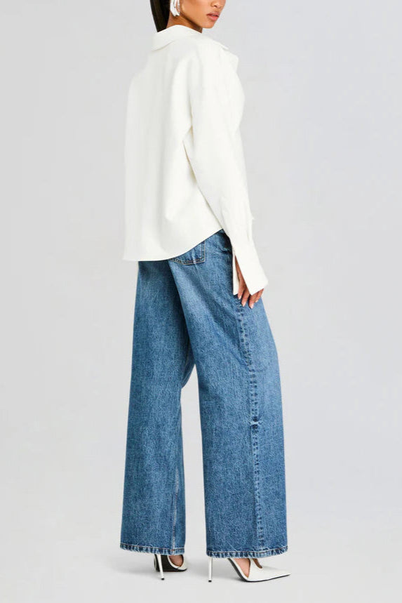 Gabriela | Camisa de Botones Draped