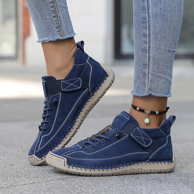Gisela | Zapatillas ortopédicas cómodas de efecto piel