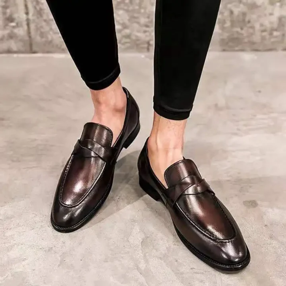 Jorge | Mocasines de piel Elegante