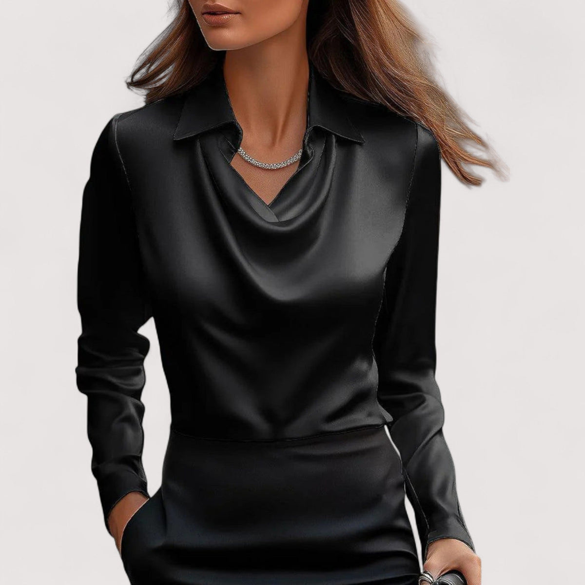 Carlota | Blusa Elegante con Escote en V