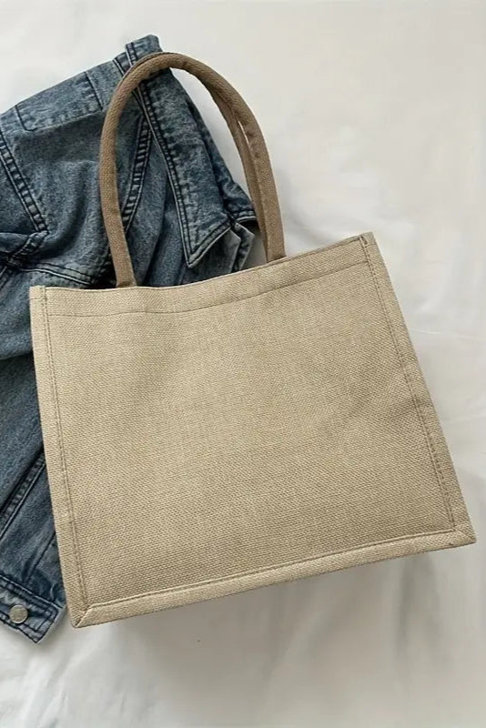 Vanesa | Bolsa de Yute con Estampado Floral