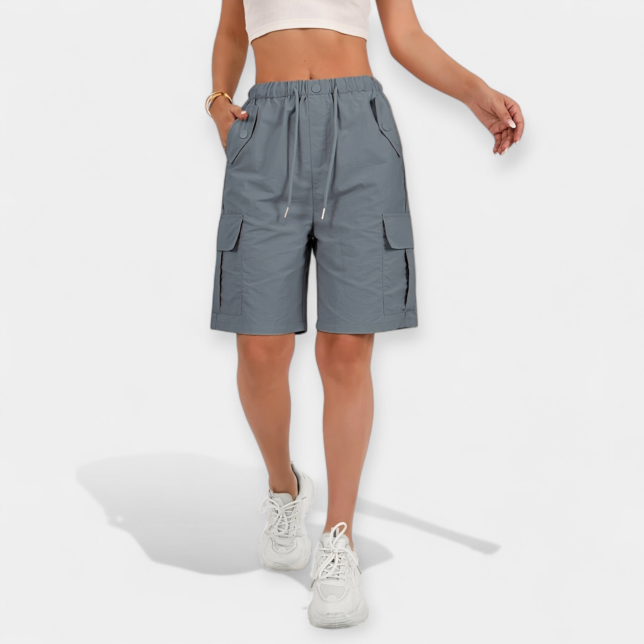 Begoña | Pantalones cortos cargo de verano para mujer