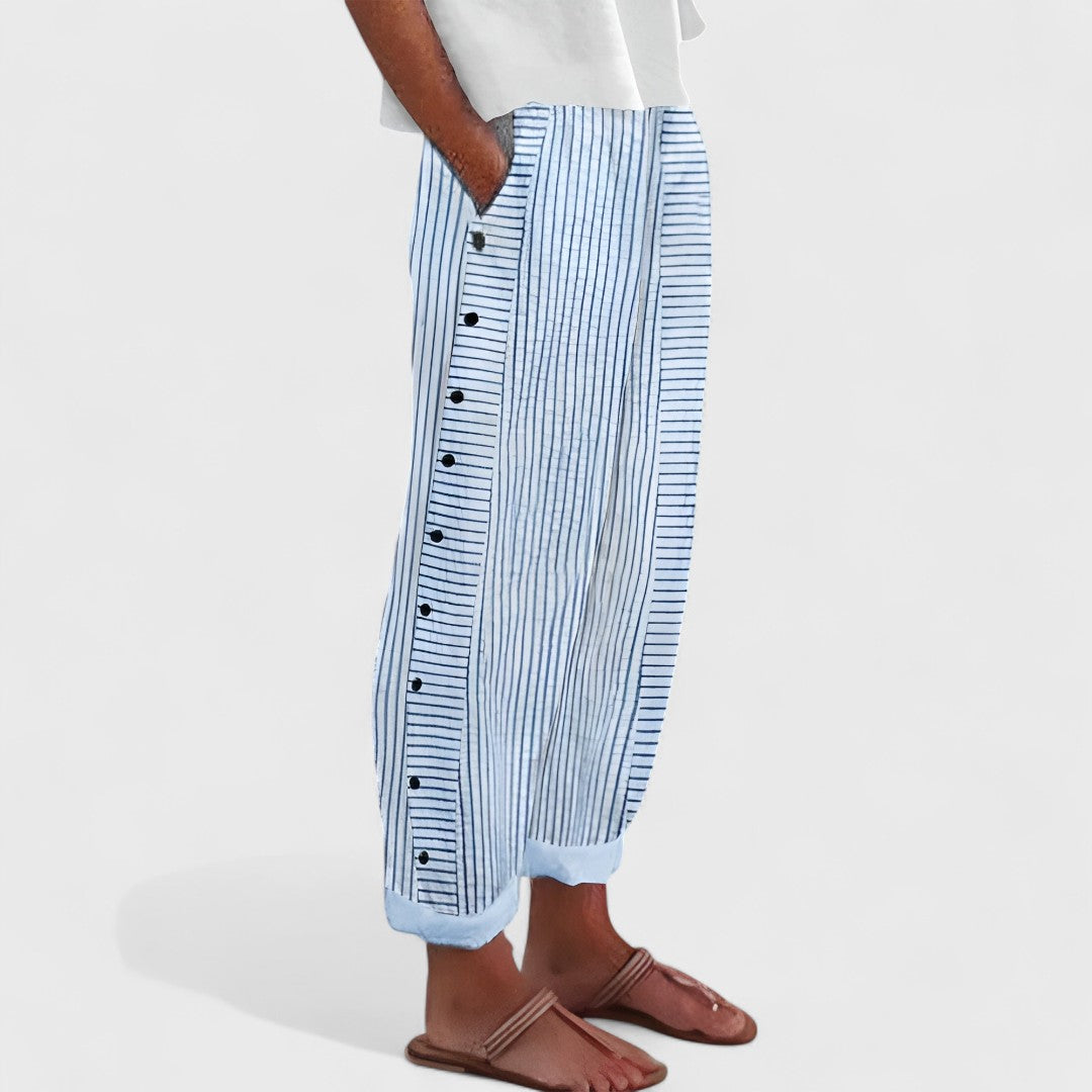 Elena | Pantalones de lino