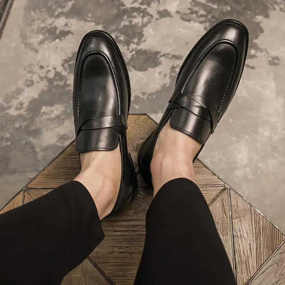 Jorge | Mocasines de piel Elegante