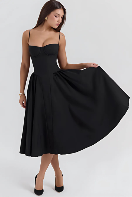 Sara | Vestido tipo corsé – Nuestra joya