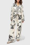Nazaret | Conjunto de Pierna Ancha con Estampado Artístico