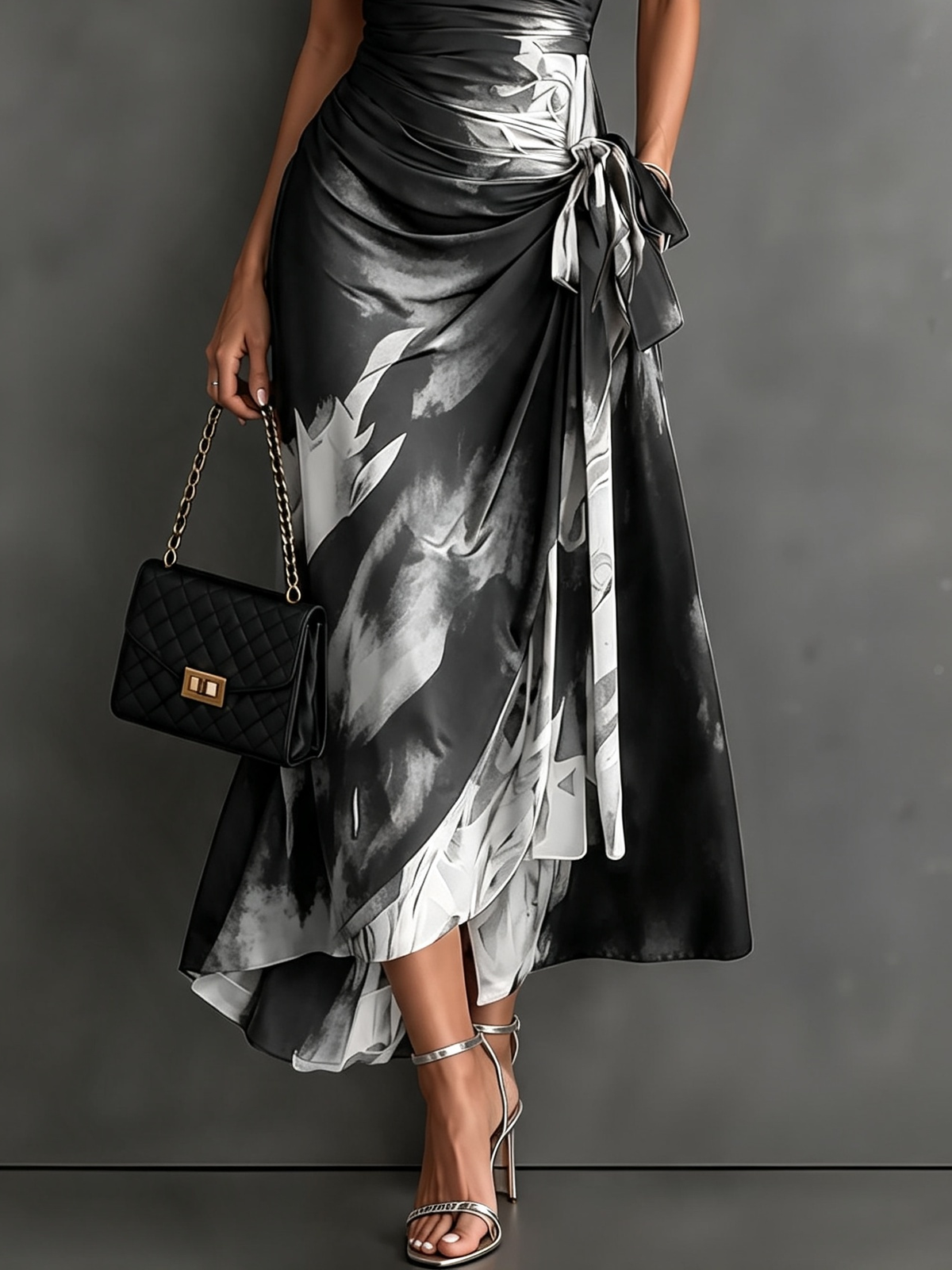 Lía | Vestido midi cruzado