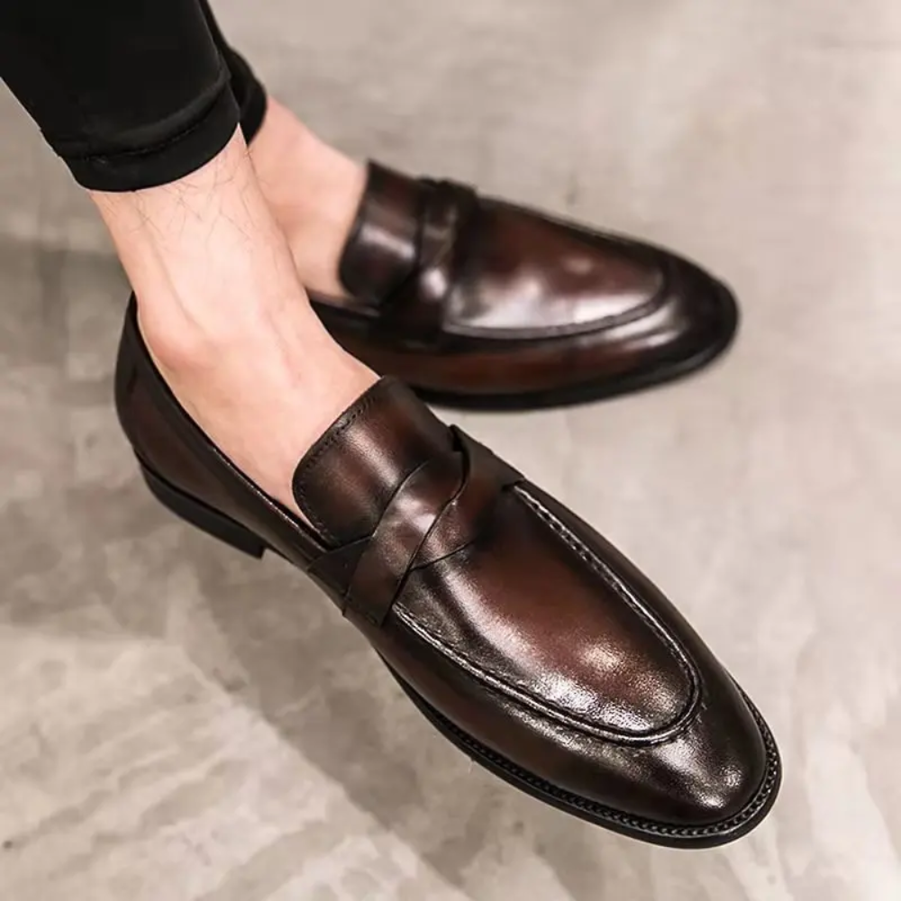 Jorge | Mocasines de piel Elegante