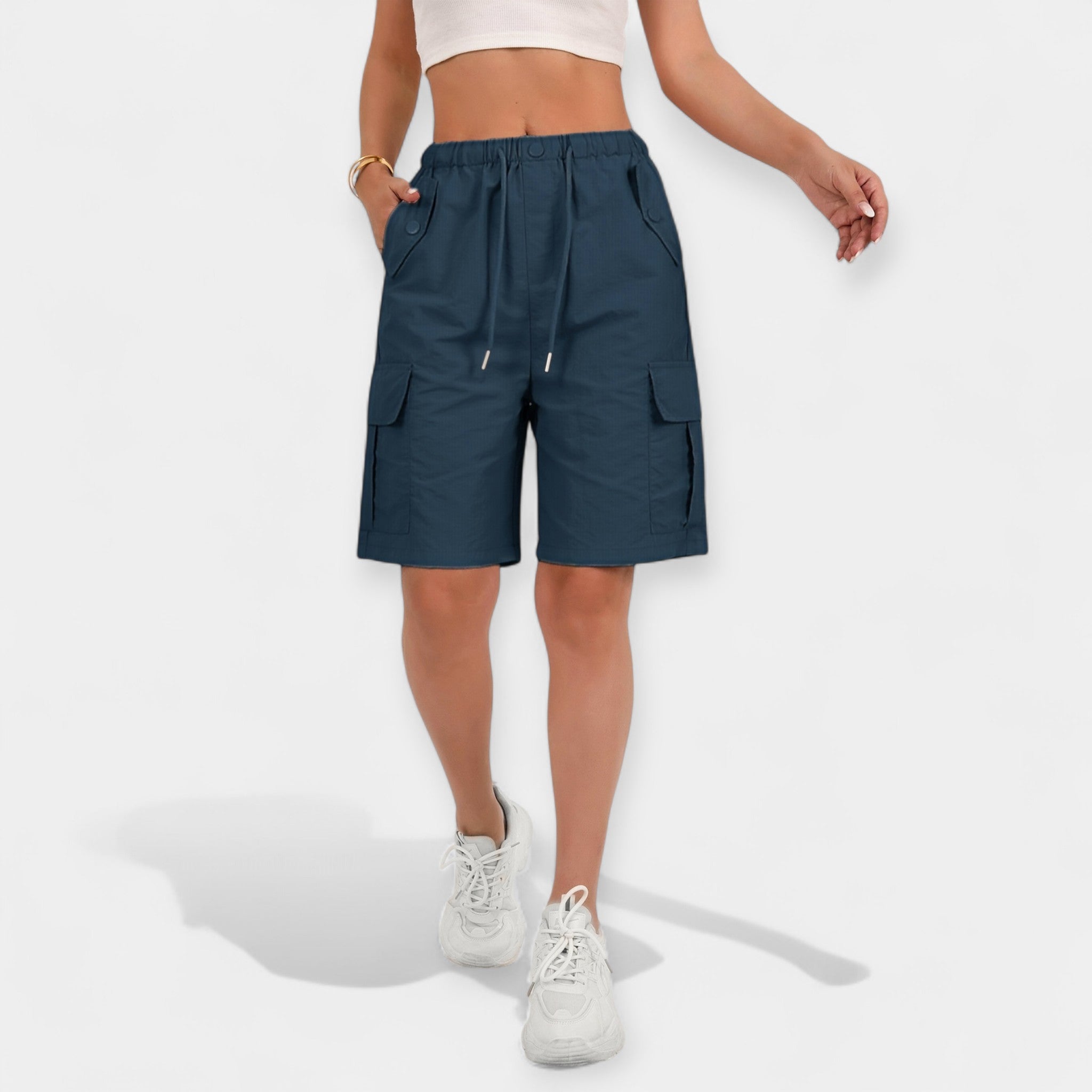 Begoña | Pantalones cortos cargo de verano para mujer