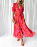 Inés | Vestido largo Solar Brillo