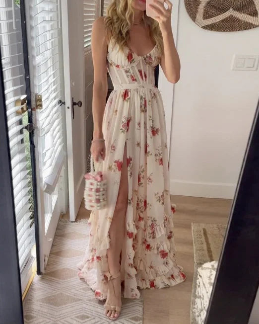 Paula | Vestido floral romántico