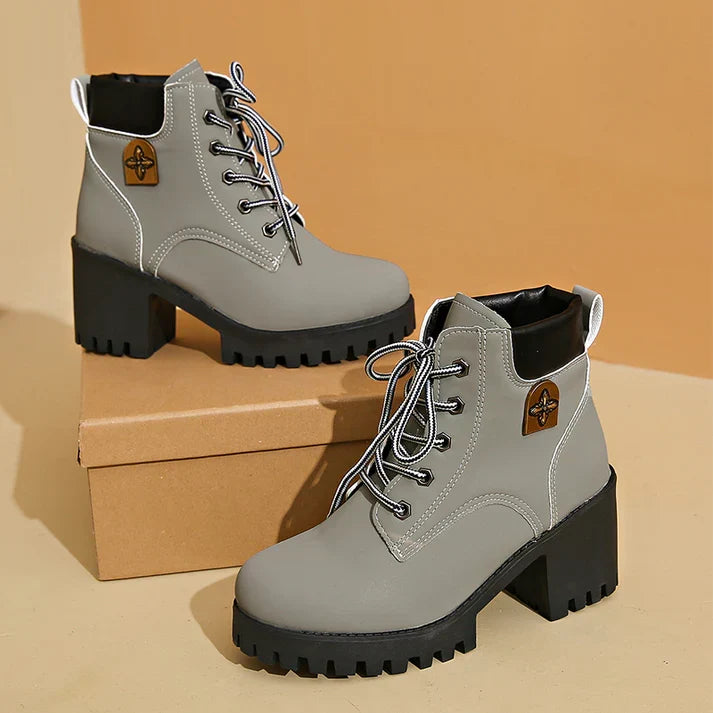 Emma | Botines de tacón con plataforma
