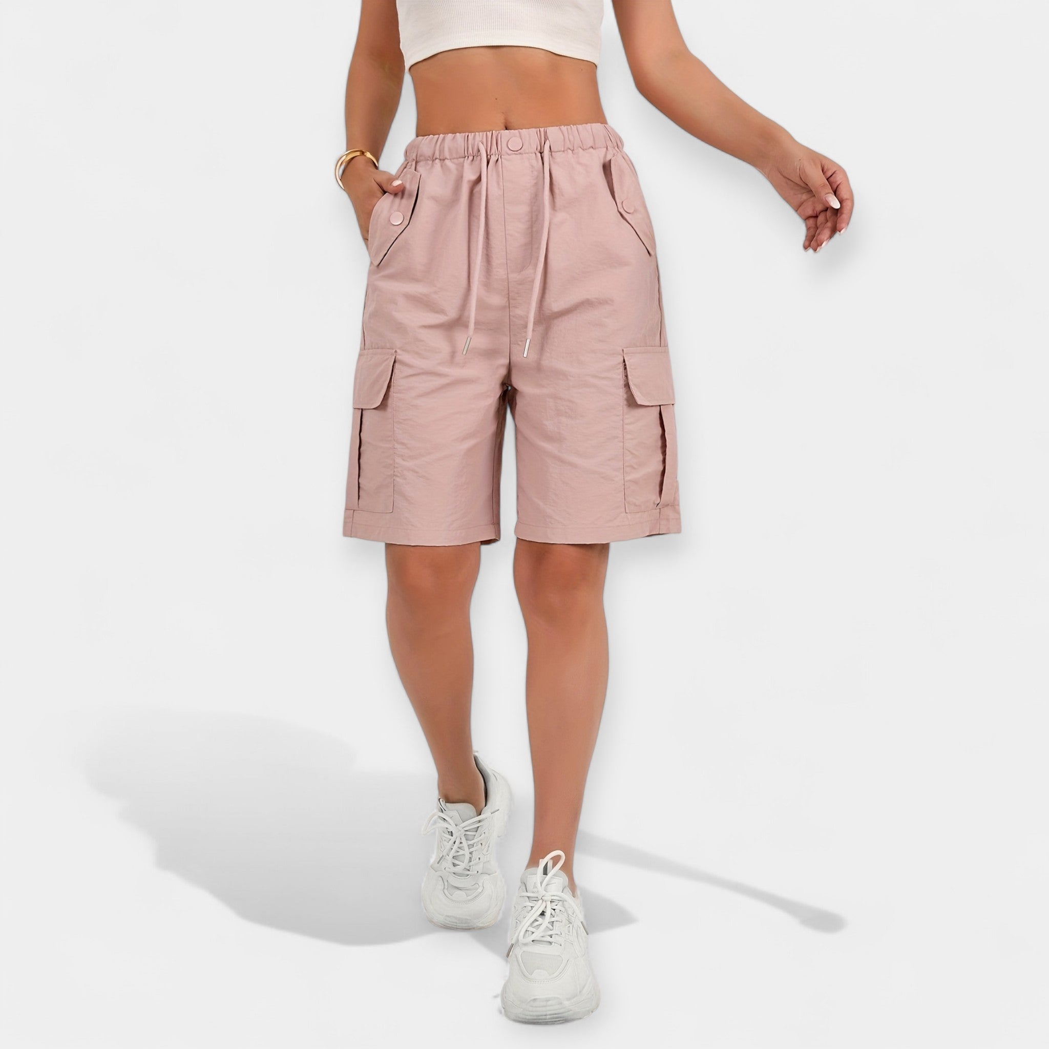 Begoña | Pantalones cortos cargo de verano para mujer