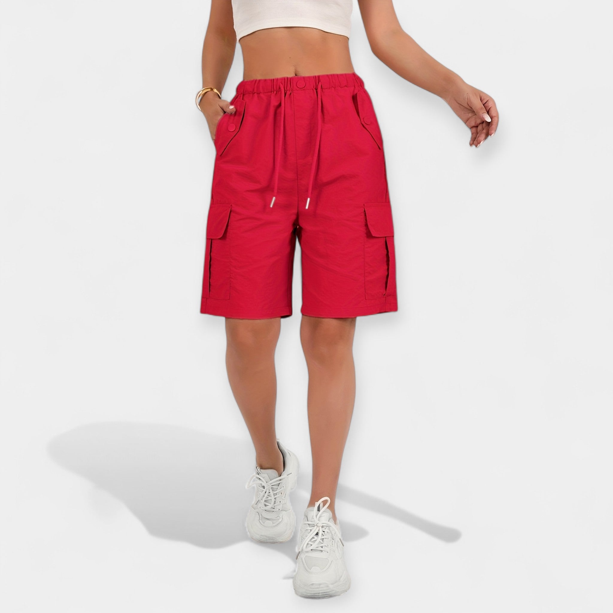 Begoña | Pantalones cortos cargo de verano para mujer