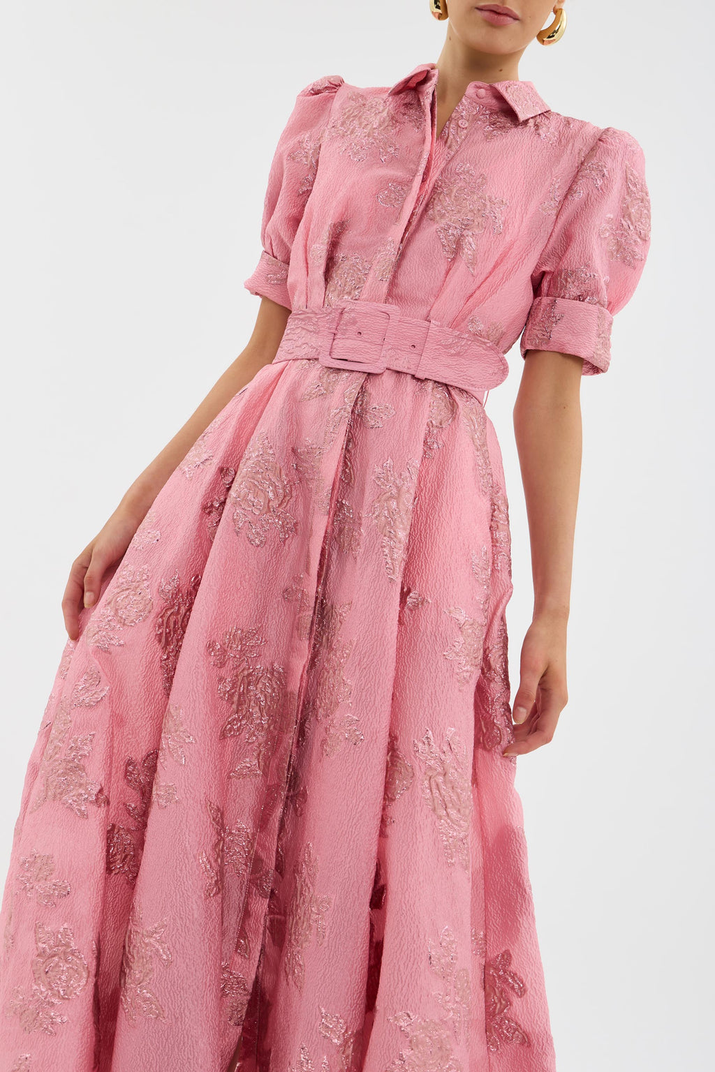Eva | Vestido corto con mangas abullonadas