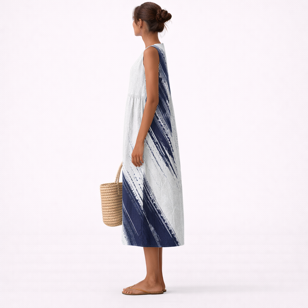 Clara | Vestido midi elegante para el día a día
