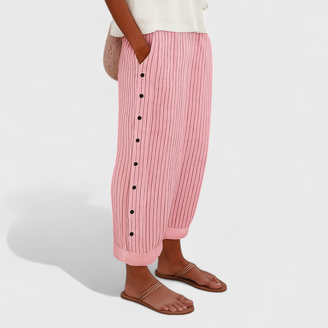 Elena | Pantalones de lino
