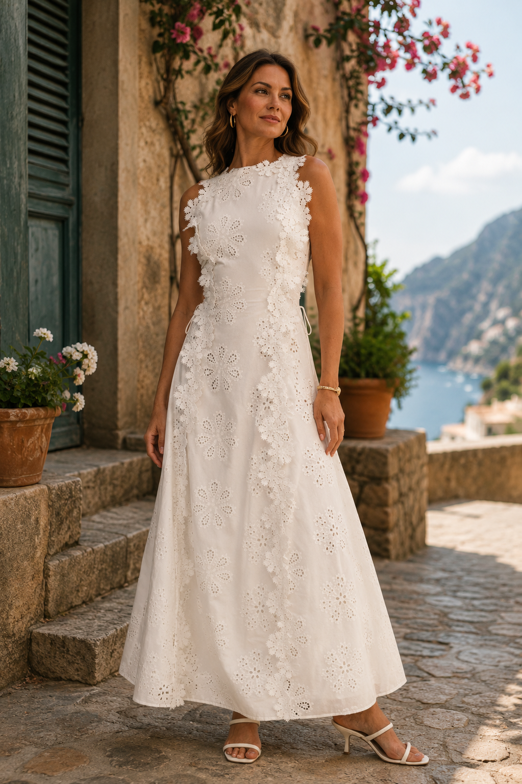Vera | Vestido largo elegante bordado