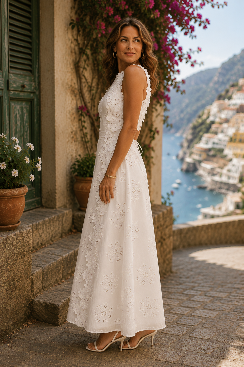 Vera | Vestido largo elegante bordado