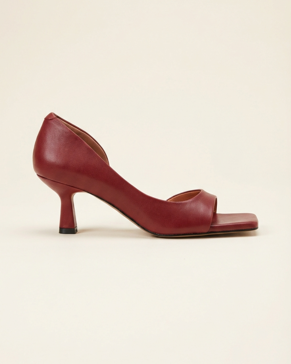 Valentina | Tacones de puntera cuadrada