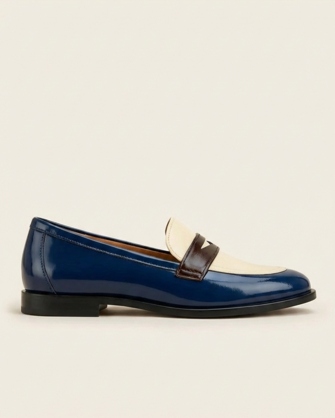 Amalia | Mocasines elegantes con diseño bicolor
