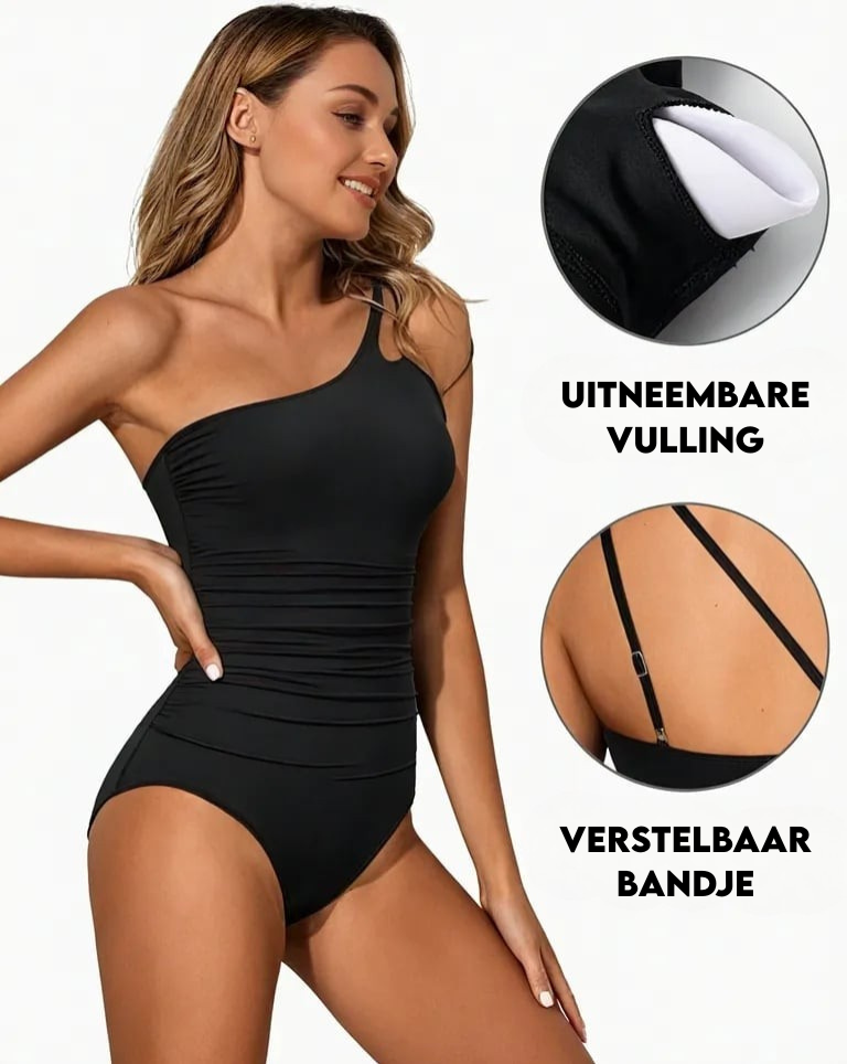 Luna | Traje de baño de un solo hombro