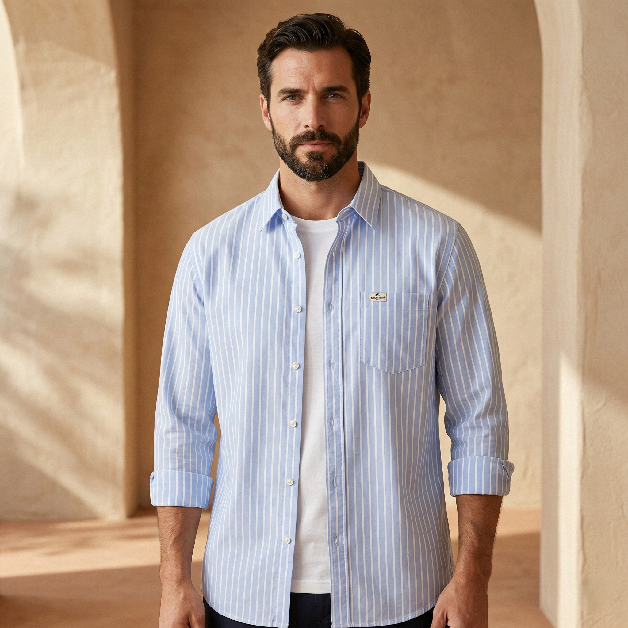 Francisco | Camisa de rayas versátil