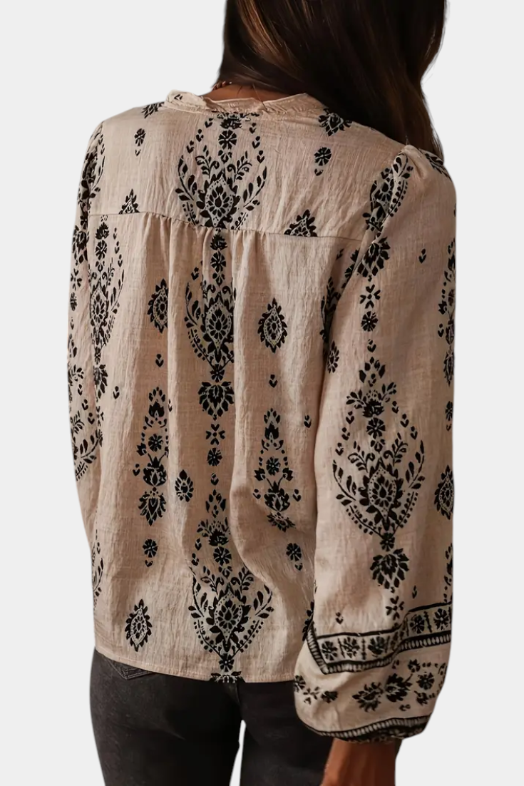 Sabela | Blusa Salvia silvestre
