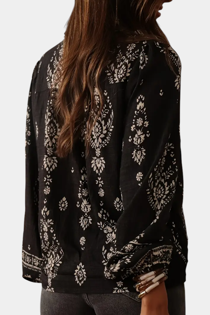 Sabela | Blusa Salvia silvestre