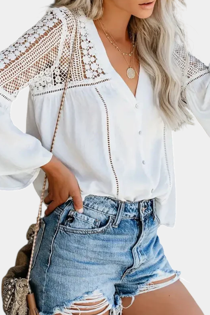 Rocio | Blusa de Encaje