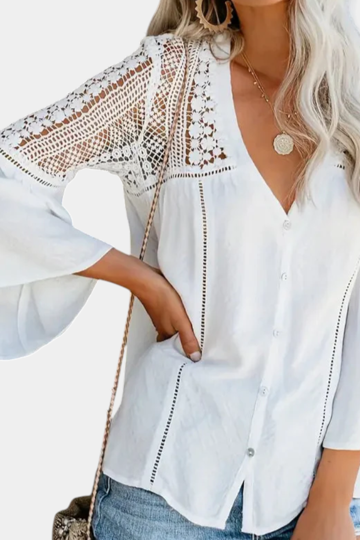 Rocio | Blusa de Encaje