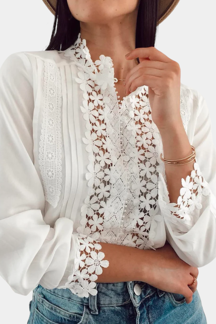 Elvira | Blusa de Encaje