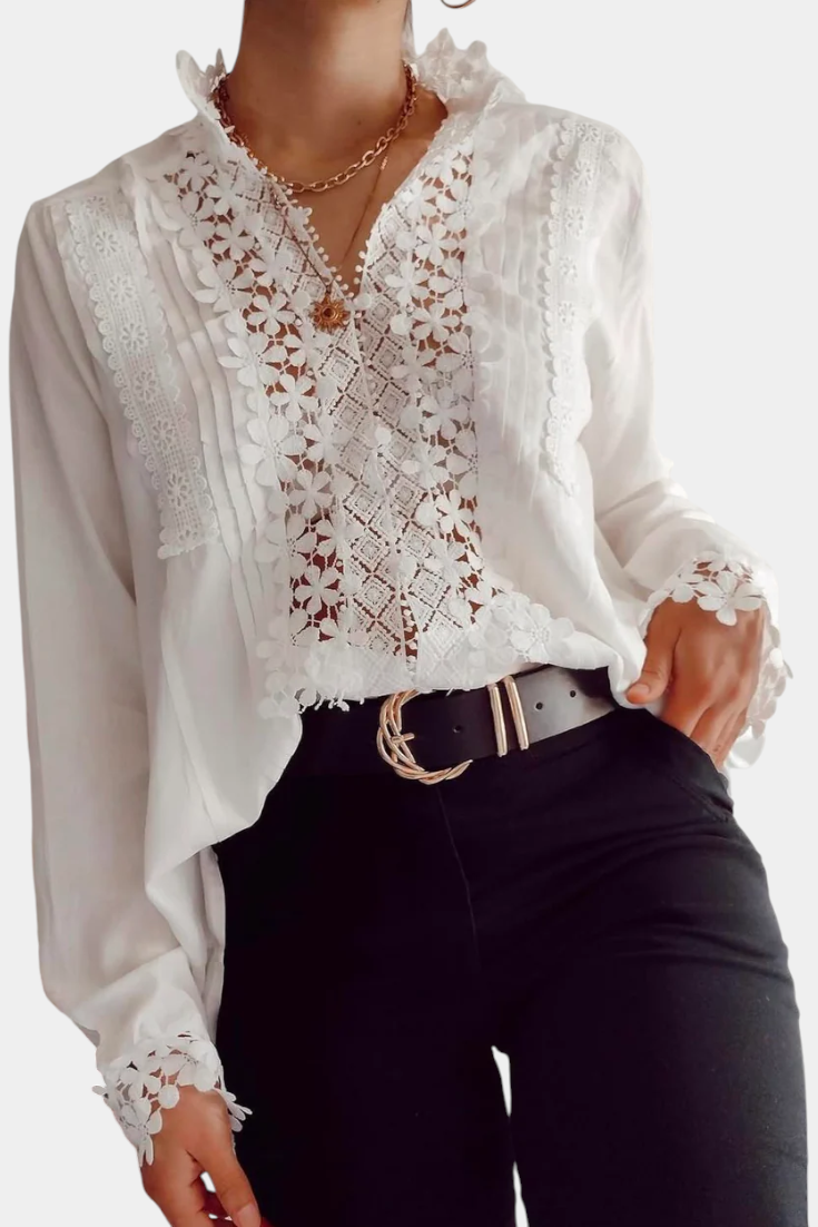 Elvira | Blusa de Encaje