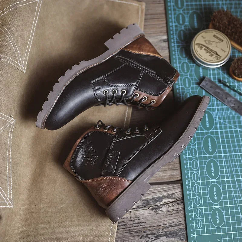 Sebastián | Botines de Cuero Sintético