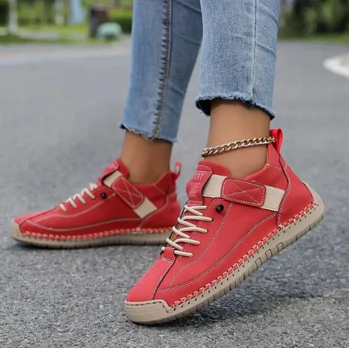 Gisela | Zapatillas ortopédicas cómodas de efecto piel