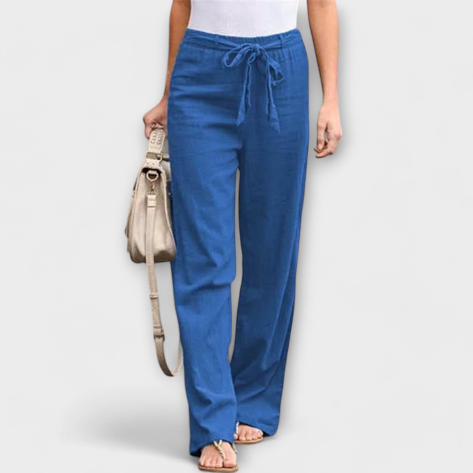 Lorena | Pantalones ligeros de lino