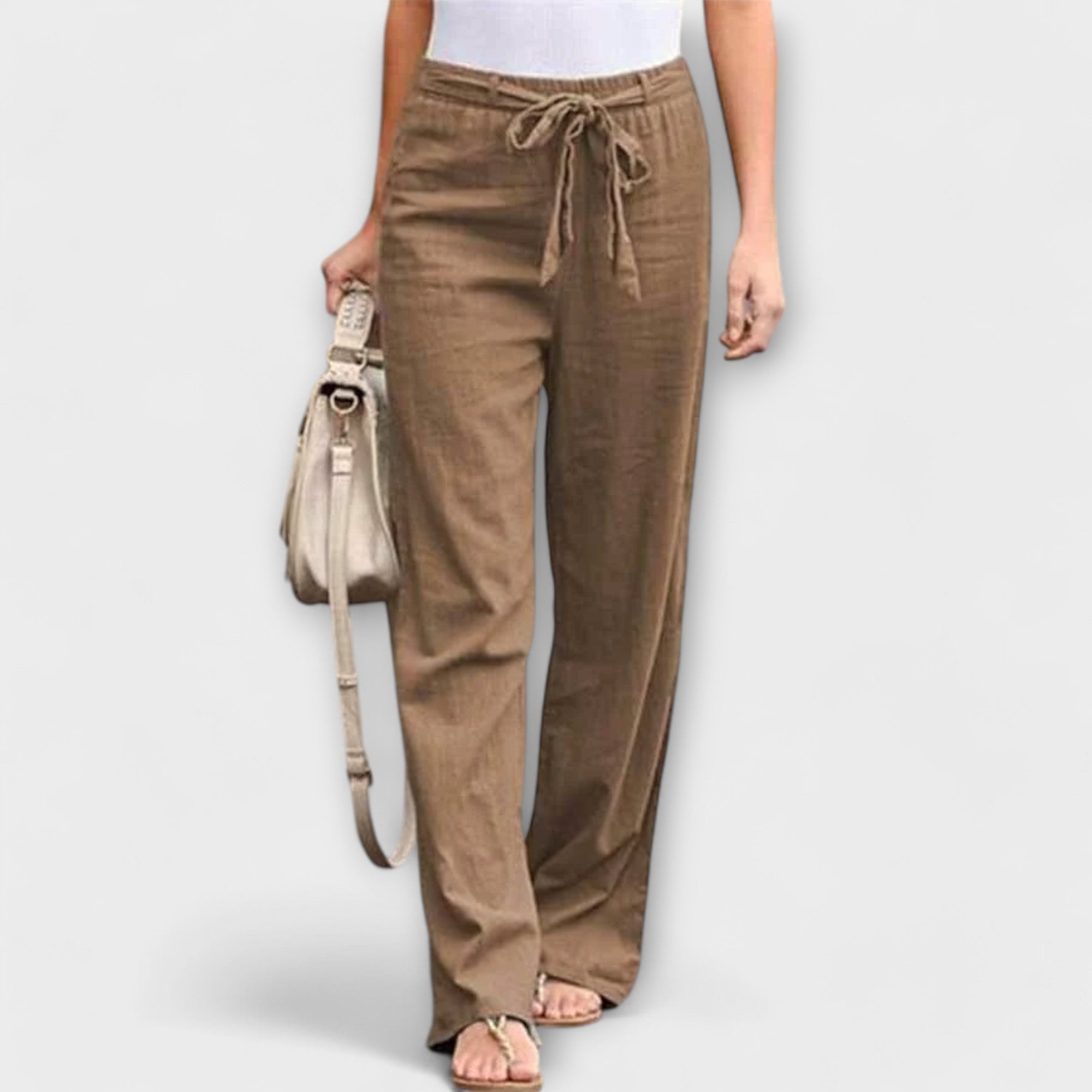 Lorena | Pantalones ligeros de lino