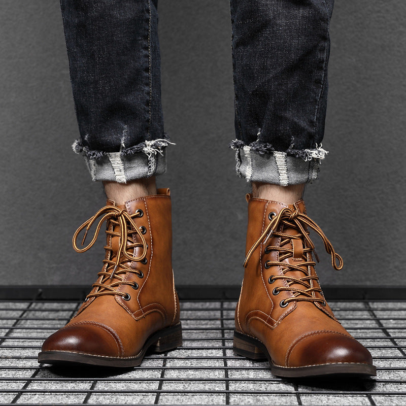 Félix | Botines de cuero sintético