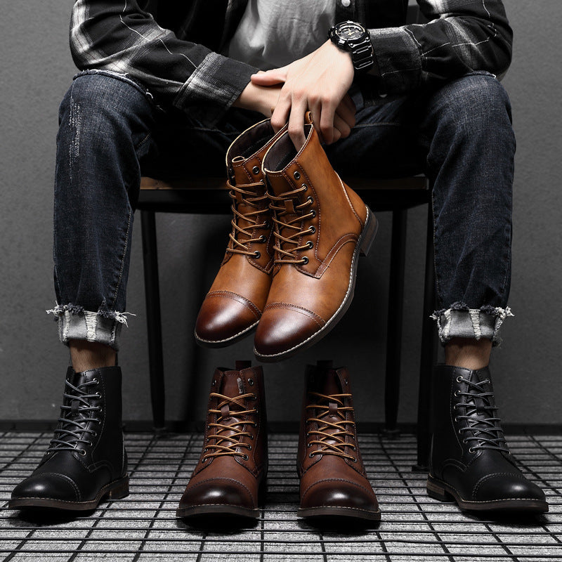Félix | Botines de cuero sintético