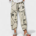 Natalia - Pantalones de lino